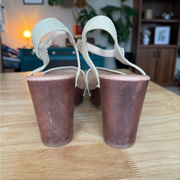 Plus Size Torrid Cream and Brown Platform Shoes with Comfort Design - Size 10.5W - Picture 3 of 10